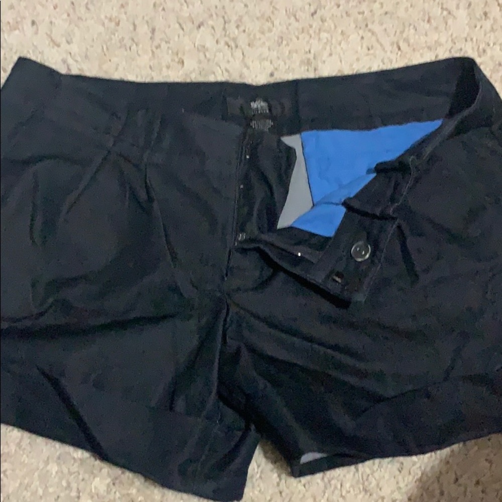 Cuffed dress shorts